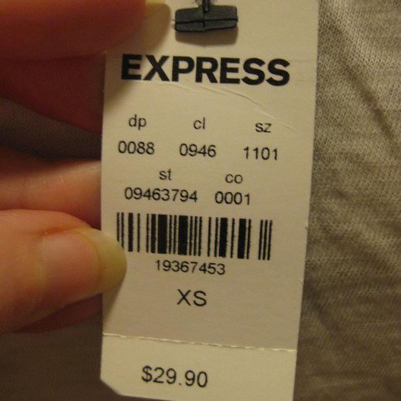 NWT Express graphic tee top shirt XS extra small - Picture 4 of 4